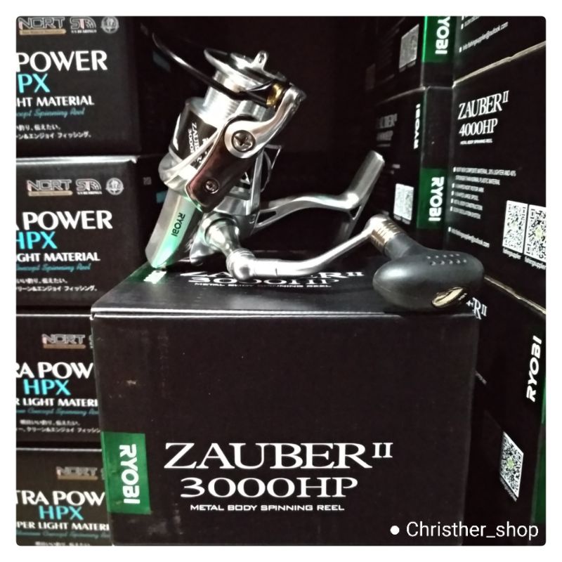 Reel RYOBI Zauber II 3000HP 4000HP / Reel Pancing Spinning Fishing Reel