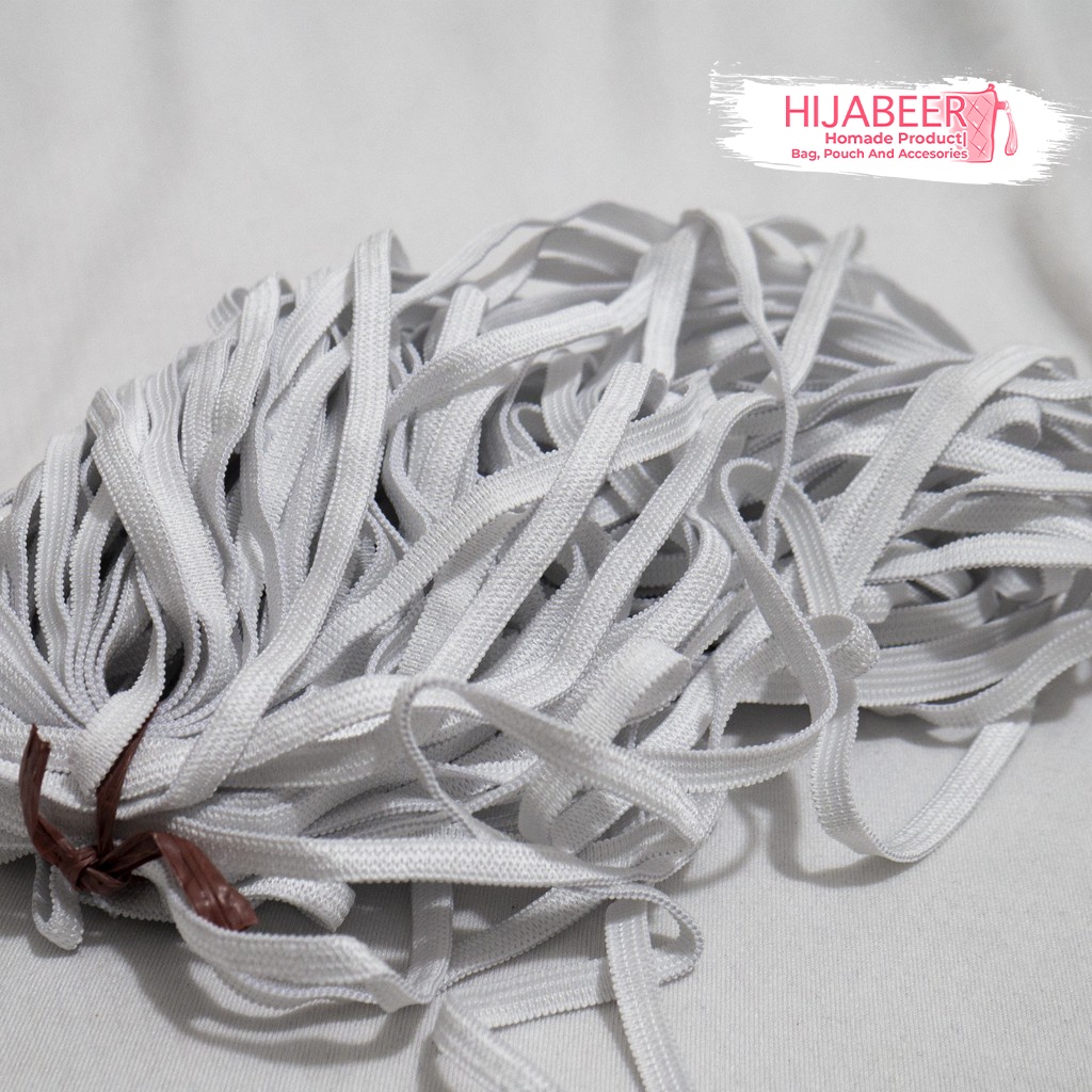 Tali Karet Elastis 6 mm Serbaguna (5 Meter) Murah