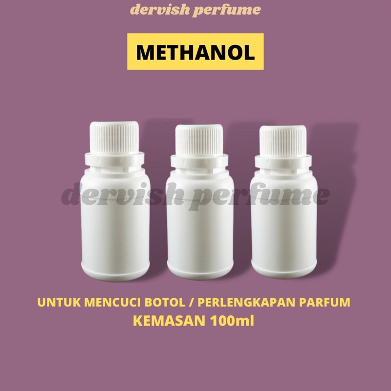 Metanol Methanol 100ml Carbinol MEOH Metil Hidroxide Metanol 99%
