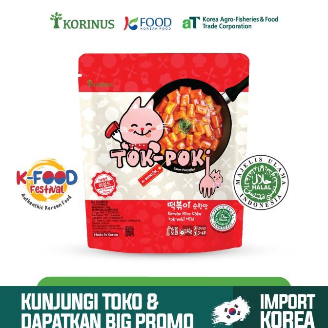 

Korinus K - Bunsik Tokpoki MILD / Tteokbokki / Tok-Poki Instan