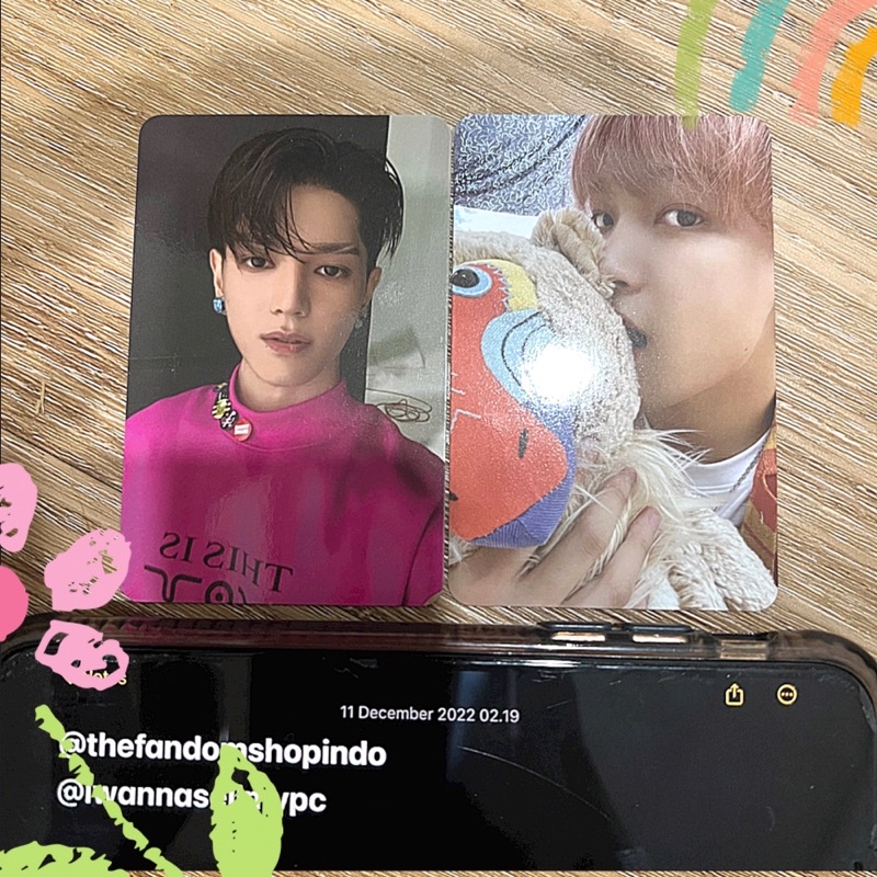 [READY STOCK] PC/Photocard NCT 127 STICKER Taeyong Sticky Ver + Haechan Sticker Ver “Haechan Boneka”