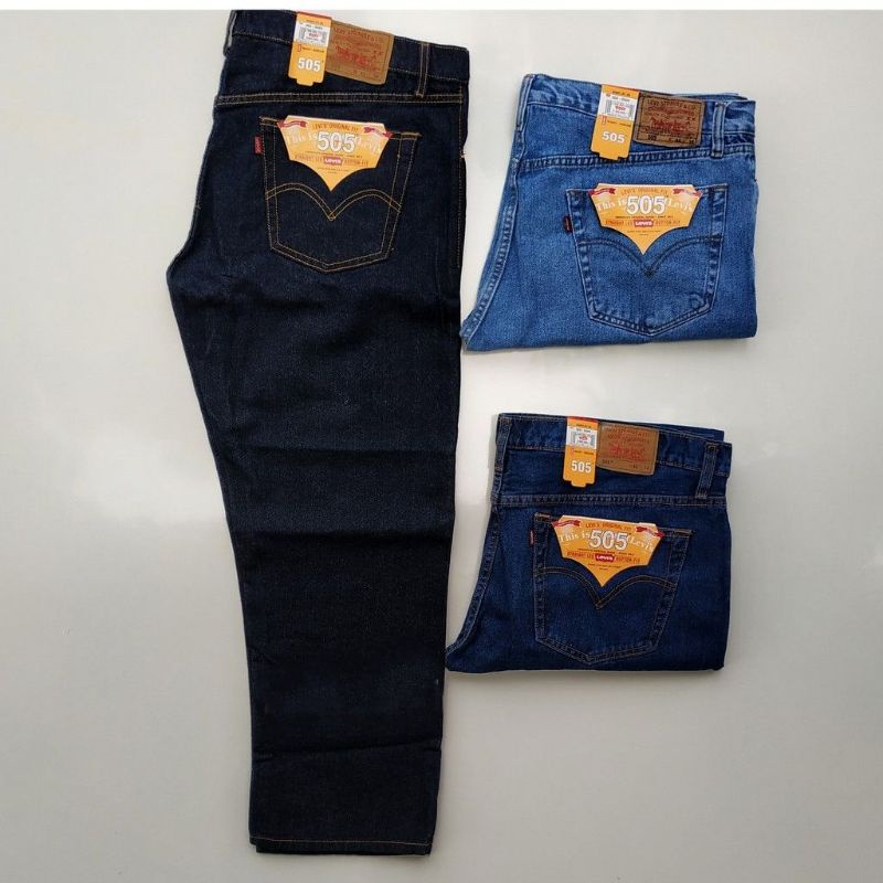 Celana Jeans Jumbo Pria Jeans Jumbo Celana Panjang Pria BB 70-140 KG Size : 39-44