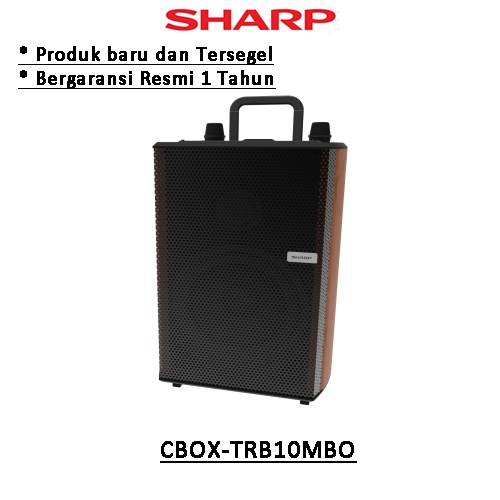 Sharp Trolley Series Active Speaker CBOX-TRB10MBO