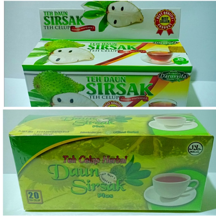 

TEH CLUP DAUN SIRSAK TERBUTI MANJUR