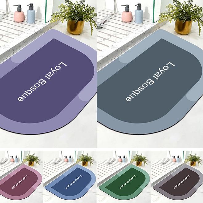 Terbaru Keset Lantai Keset Kamar Mandi Kaki Keset Dapur Keset Kamar bahan Polyester + Anti Slip Ukur