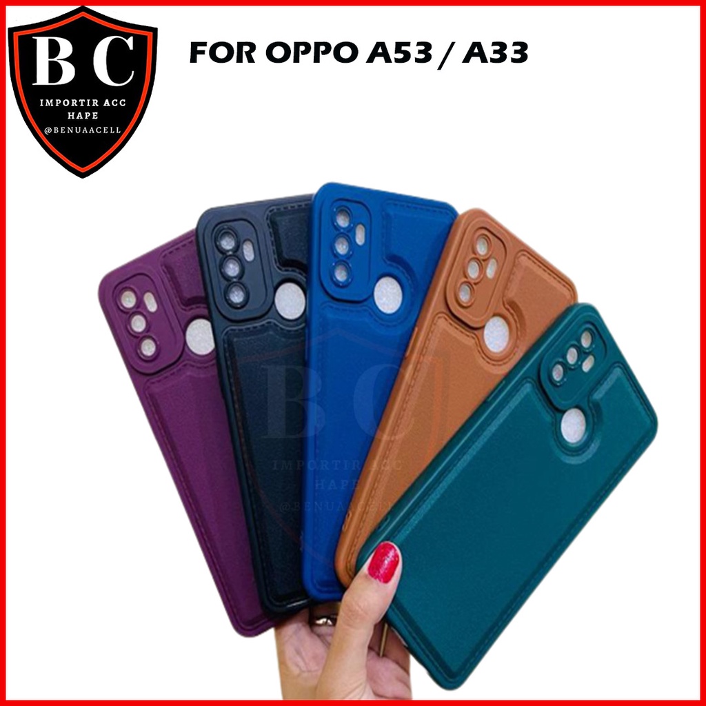 CASE OPPO A53 - CASE LEATHER PRO OPPO A9 2020 A5 2020 A53 A33 A52 A92