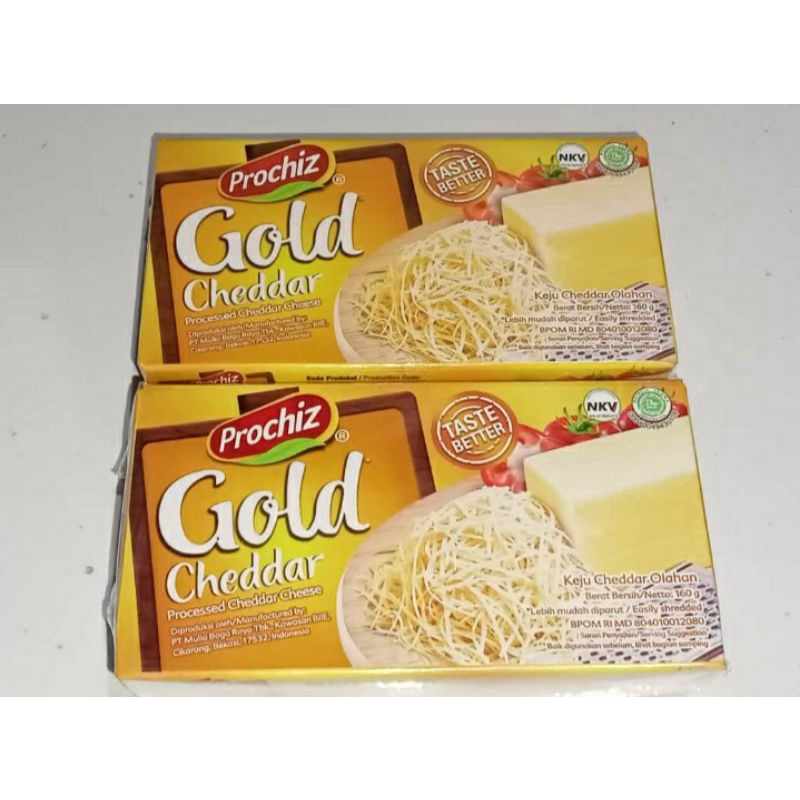 KEJU PROCHIZ GOLD CHEDAR 160gr/KEJU MEG 165 gr/KEJU GOLD/Keju gold cheddar/Keju cheddar/Keju prochiz