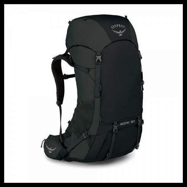 Osprey Rook 50 Black Include Rain Cover Original Lifetime Warranty