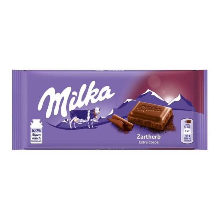 

MILKA ZARTHERB EXTRA COCOA