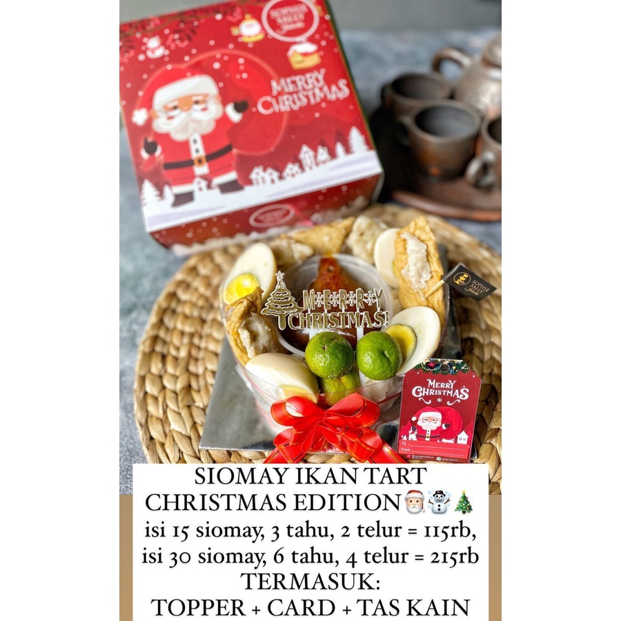 

Siomay IKAN Tart Hampers Natal / Christmas Edition - READY