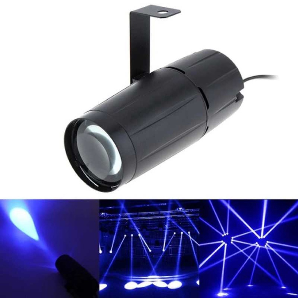 Lampu Sorot Panggung Spotlight DJ Disco Party Cool Blue 3W