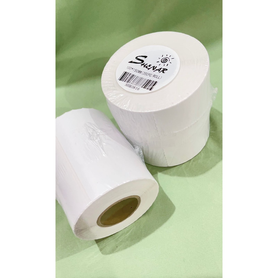 BISA COD , LEBEL THERMAL STICKER PRINTER VIRAL MURAH ROLL TERMAL BARCODE UK 100 X150  - SHENAR