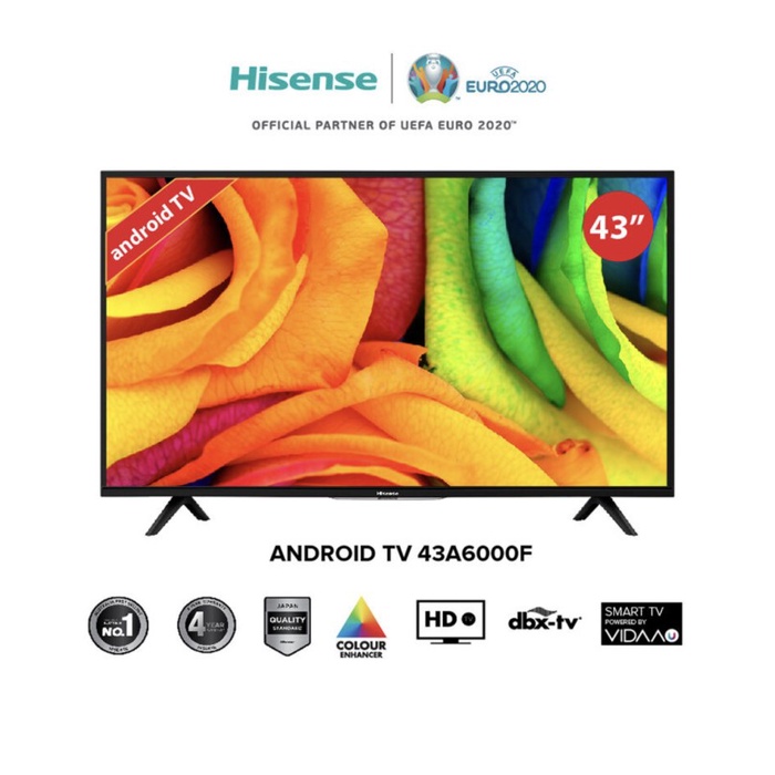 HISENSE Android TV 43A6000F