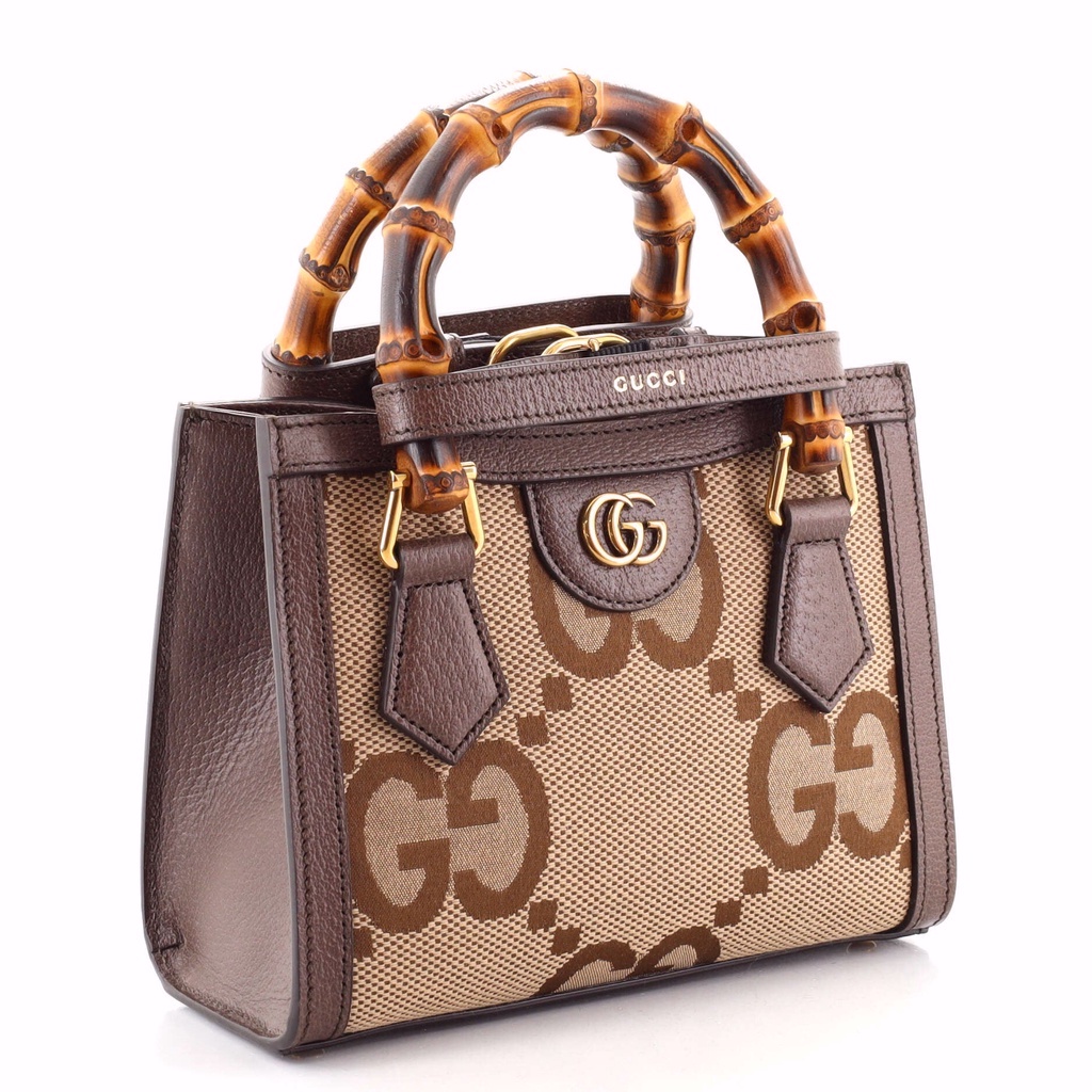 Jual Gucci / brand new genuine / Diana bamboo knot mini tote bag ...