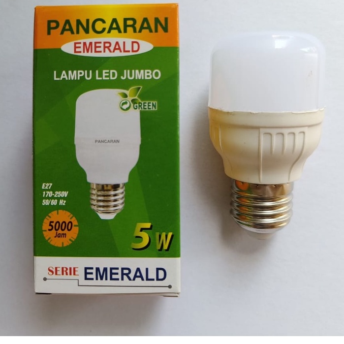 Panaled Pancaran Emerald Paket Lampu 5w isi 3 pcs