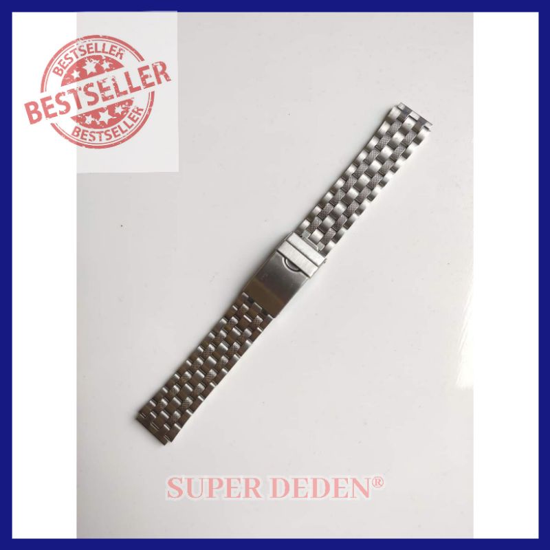 Strap Tali Jam Tangan Rantai Stainles Steel Casio 18mm