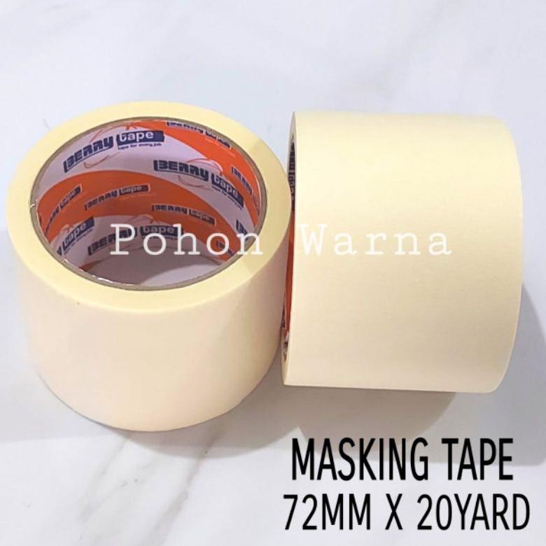 

⇝ Masking Tape 72mm x 20yard り