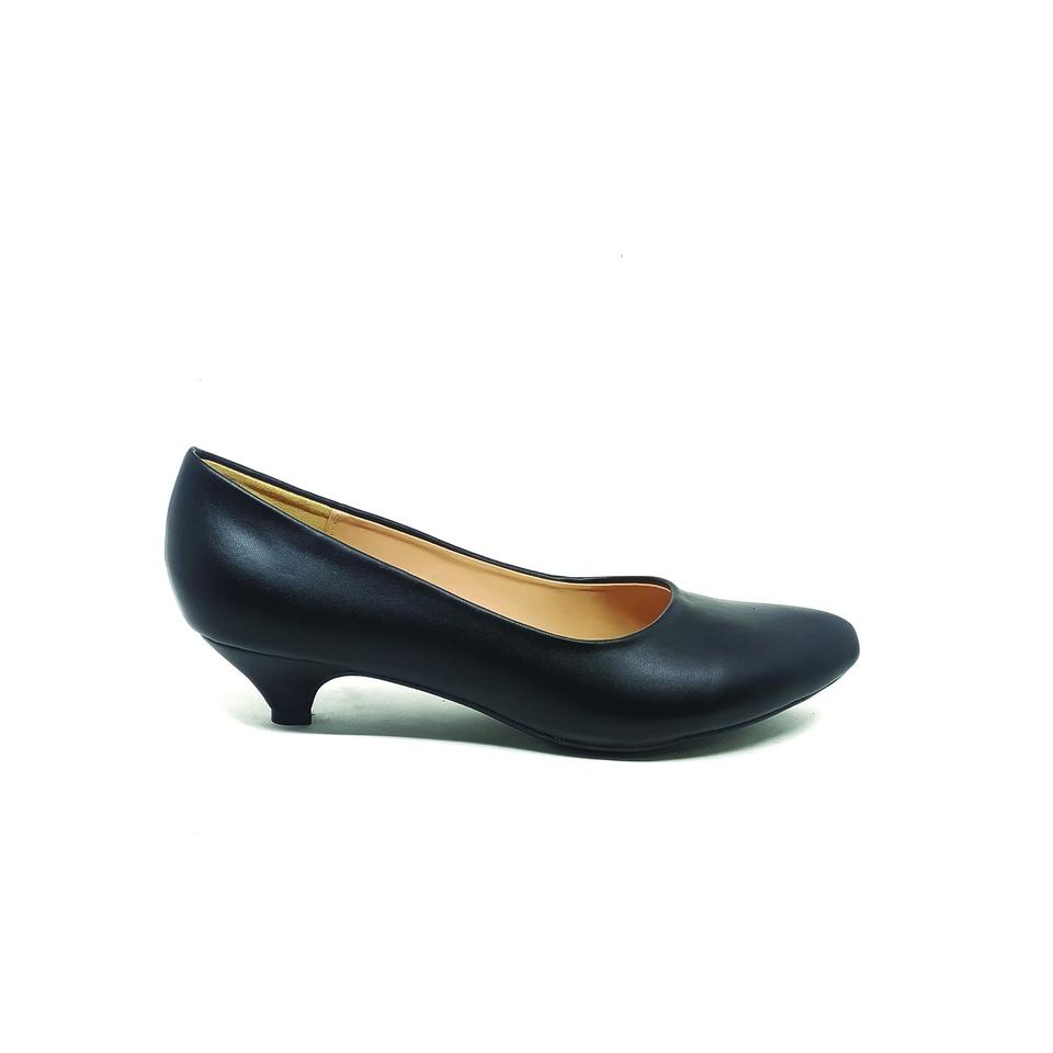 [PRODUK JKZ0E] Workswell Sepatu Kerja Wanita Low Heels 3cm Kode 6808 Hitam Dove. M0Q