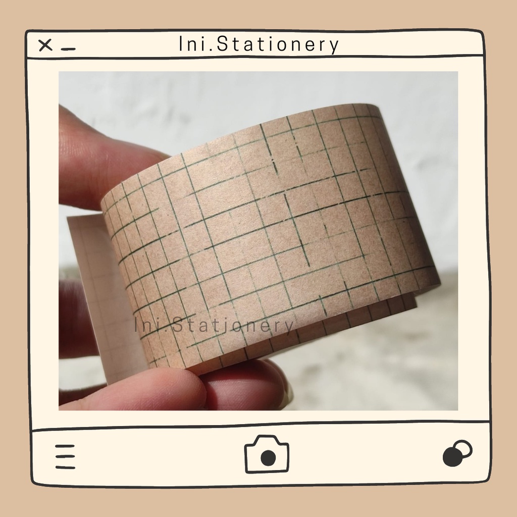 

[Ini.stationery] Craft Paper Tape | Selotip Kertas | Sampel | 50cm