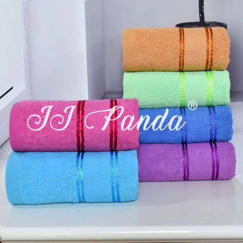 HANDUK MUTIA Handuk Jumbo Mutia 70x140 Handuk Jj Panda Jumbo List Murah 70x140