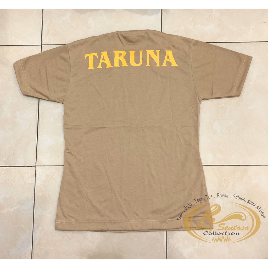 Kaos PDL Taruna AAU (Warna Coklat Krem)