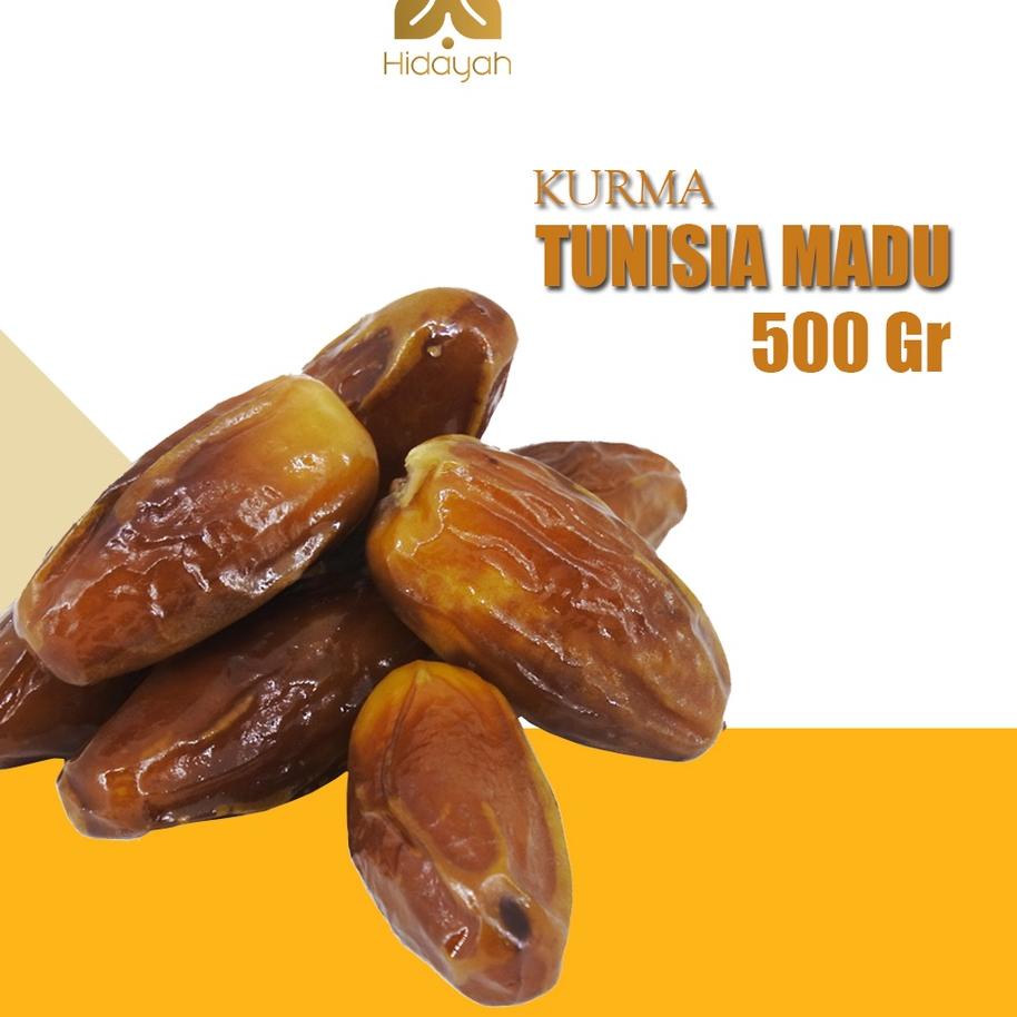 

TERMURAH Kurma Tunisia Madu (Tanpa Tangkai ) 500 gr Deglet Tunisia Premium ☼ 895