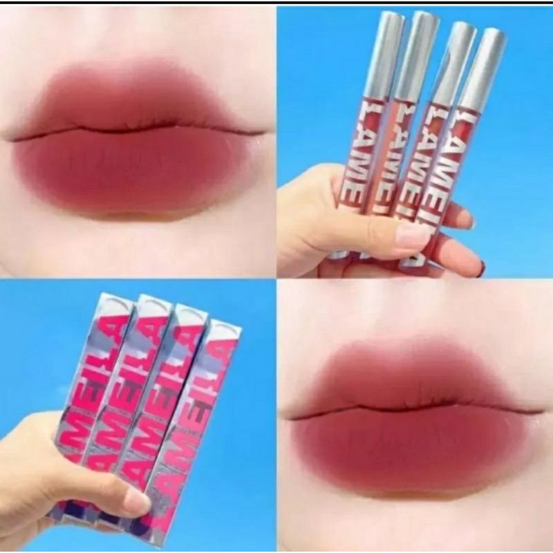 LIPSTICK MATTE LAMEILA | WATERPROOF |  KOREAN LIPSTIK