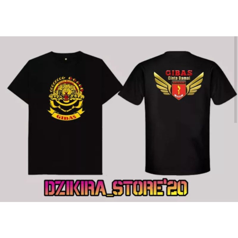 kaos gibas//kaos ormas gibas//atribut gibas//kaos gibas cinta damai//baju gibas