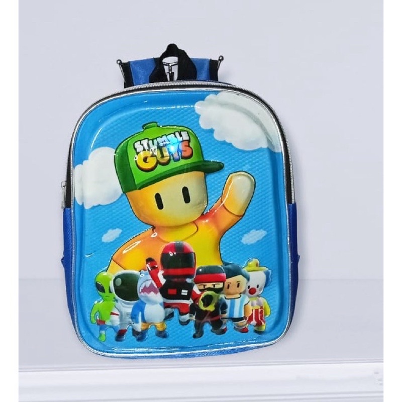 TAS TIMBUL TERMURAH RANSEL SEKOLAH TK-SD ANAK LAKI-LAKI MOTIF 3D TIMBUL