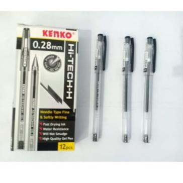 

(D>2I✓) Pulpen Gel KENKO HI-TECH-H 0.28mm bisa cod