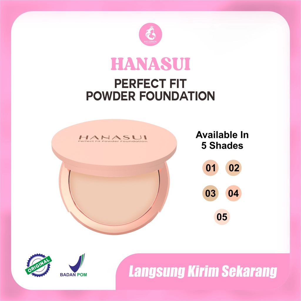 Hanasui Perfect Fit Powder Foundation 12.5g