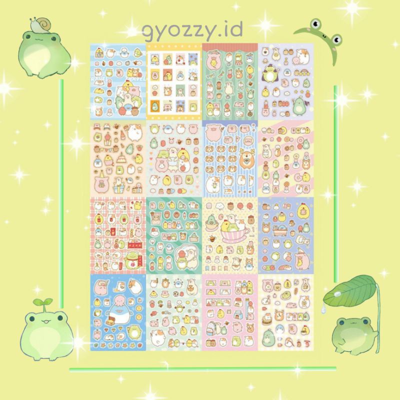 

Sticker Sumikko gurashi, Cute Sticker, Aesthetic Sticker, Sticker Sheet, ver.4
