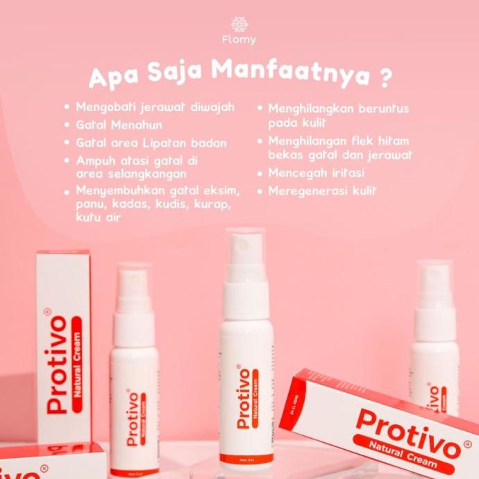 Protivo Natural Cream Salep Obat Gatal Kulit Menahun