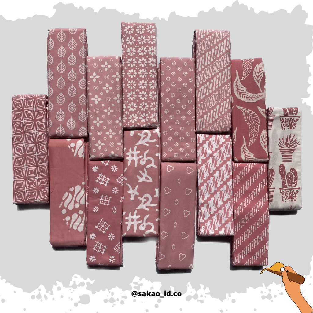 KAIN DAN SARUNG BATIK AESTHETIC EDISI PINK // BATIK TASIKMALAYA