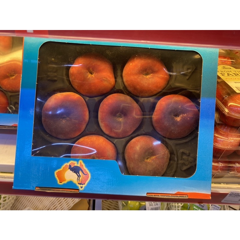 

PEACH DONAT BOX 2 KG /PEACH DONAT MANIS BOX/BUAH PEACH DONUT AUSTRALIA