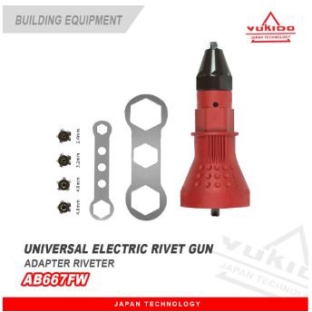 MURAH Adaptor Tang Rivet Mesin Bor Adaptor Bor Tang Rivet Adapter Paku Rifet Konverter Alat Penyambung Sambungan