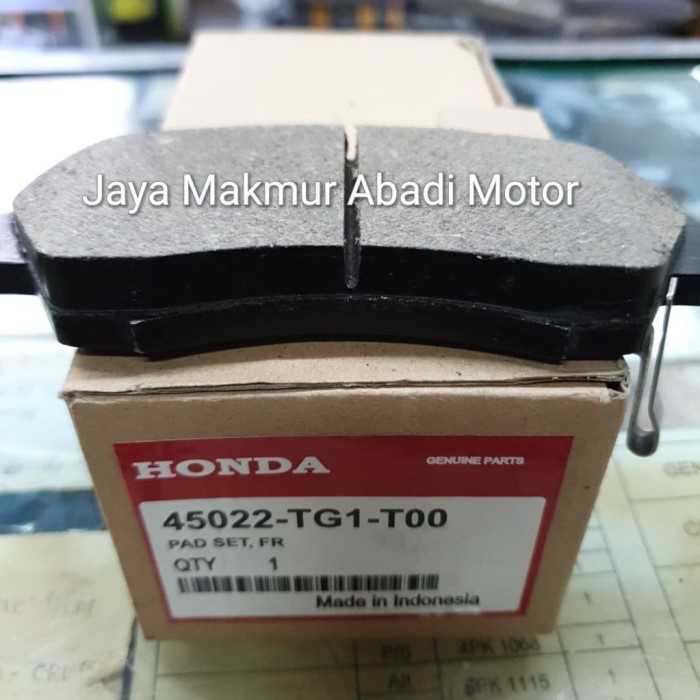 Kampas Kanvas Rem Depan Honda Brio OEM