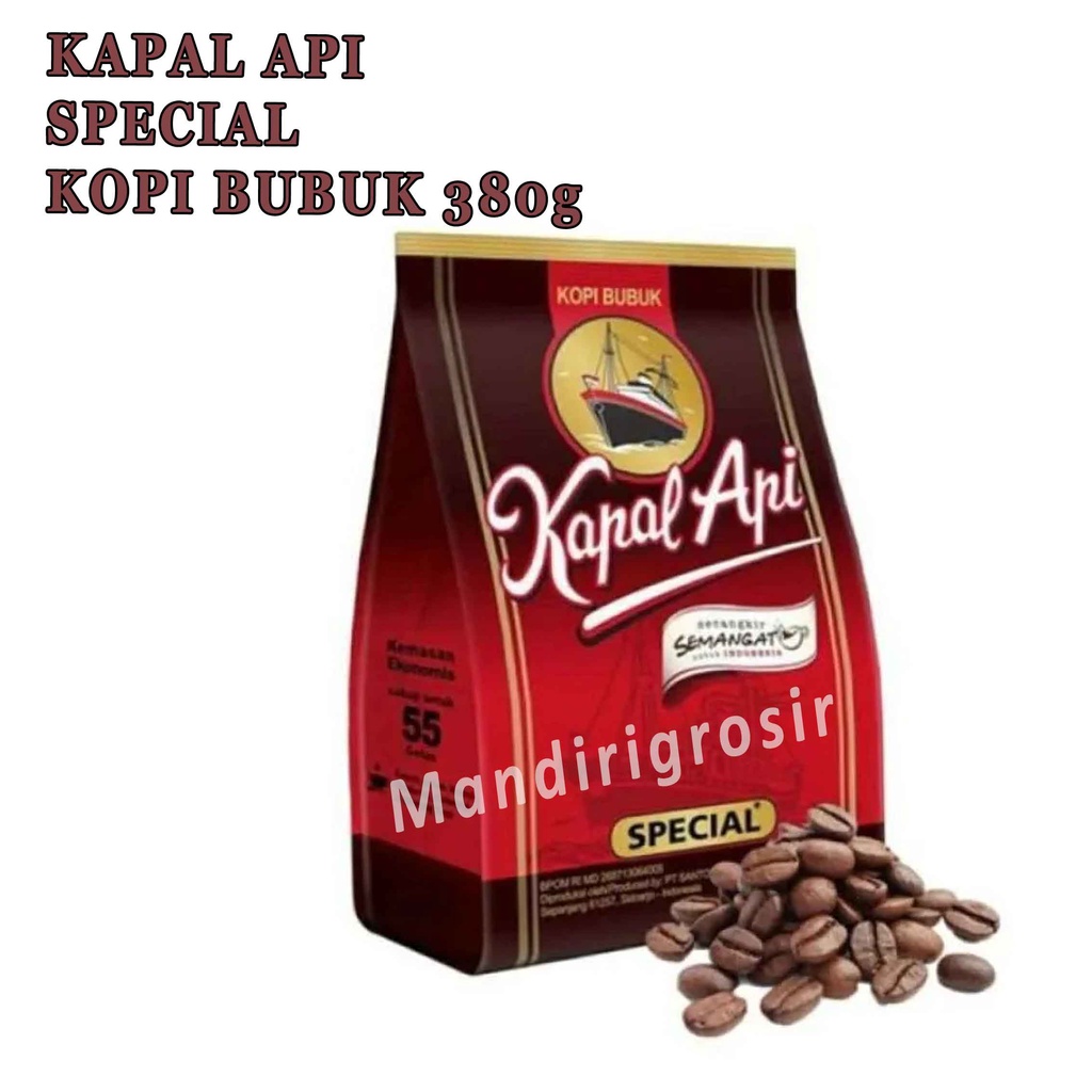 Kopi Bubuk Instan * Kapal Api Special * Kopi Tanpa Gula * Kopi 380g