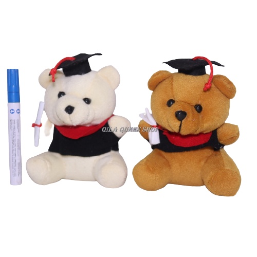 Boneka Wisuda Mini 15cm Murah Bisa COD Grosir Souvenir Kelulusan Sekolah Universitas - Boneka Wisuda