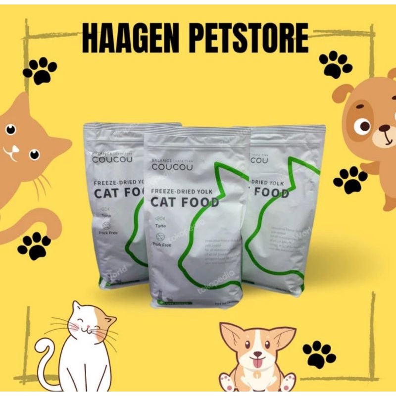 COUCOU CAT FOOD SUPER PREMIUM NO PORK 1.5KG KITTEN STAGES MAKANAN KU