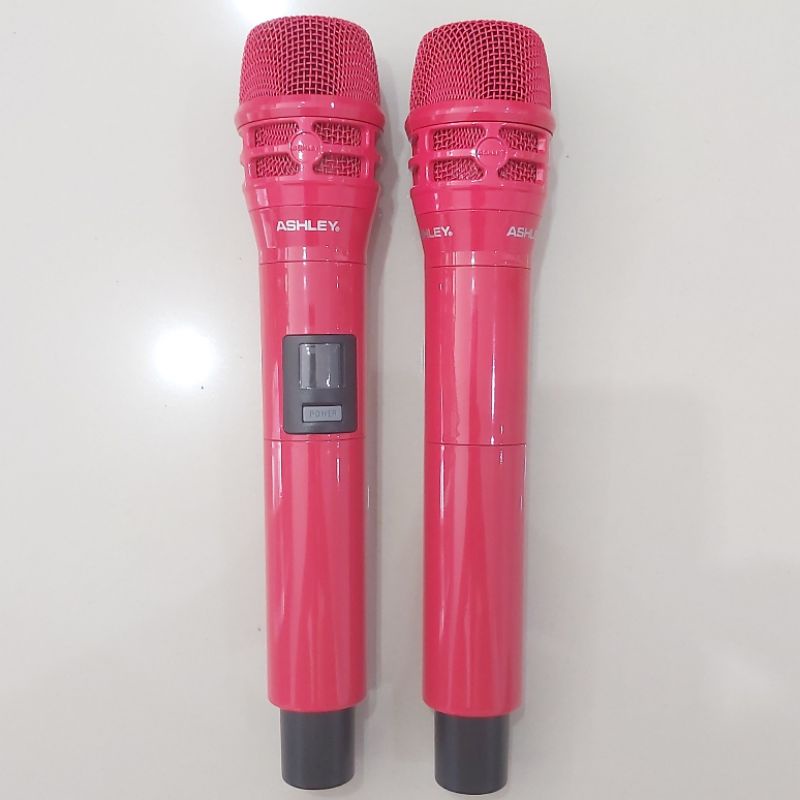 ASHLEY Mic Wireless Pro Voice 2 Mic Digital Puntung