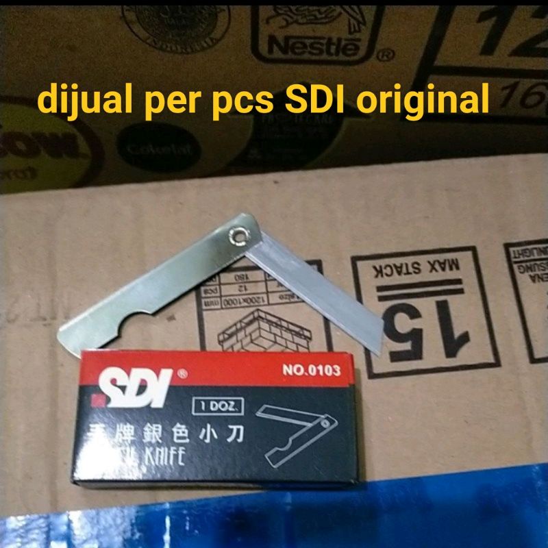 

silet pemes SDI original,per pcs.