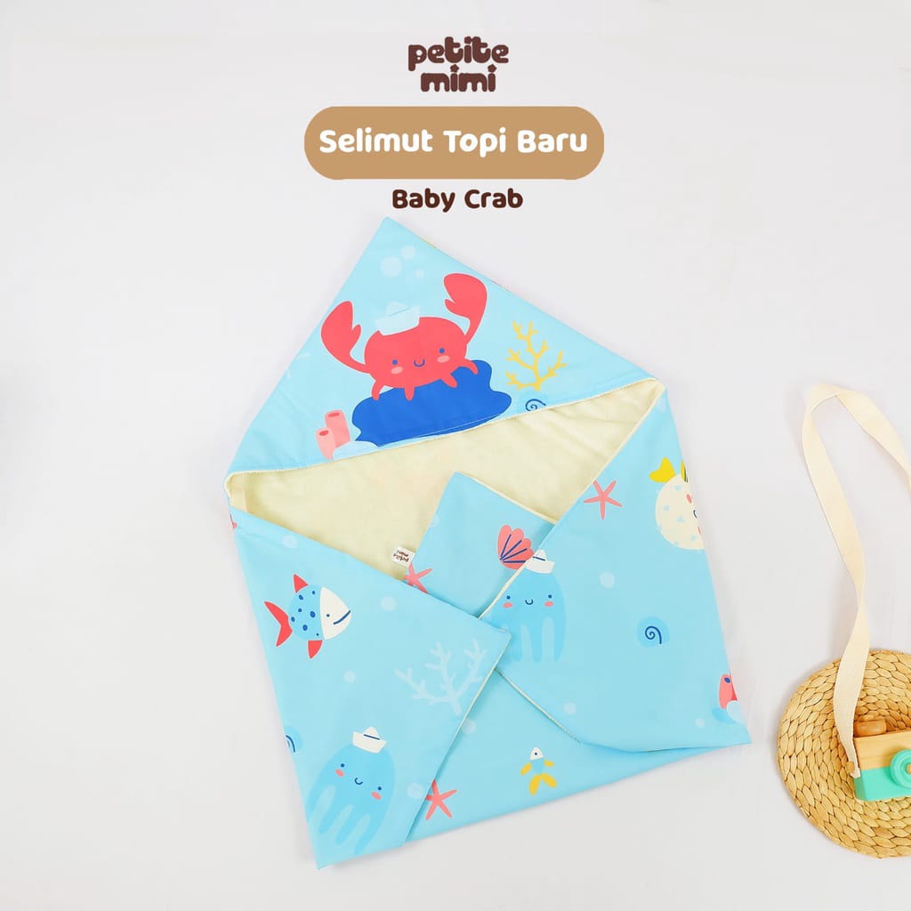 PETITE MIMI - HOODED BLANKET PREMIUM (Selimut Baby)