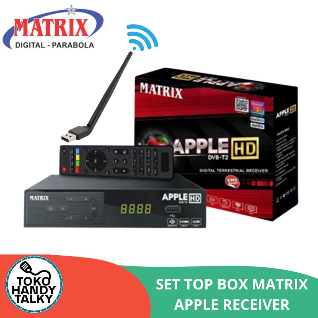 SET TOP BOX STB MATRIX APPLE RECIVER TV DIGITAL NEW ORIGINAL