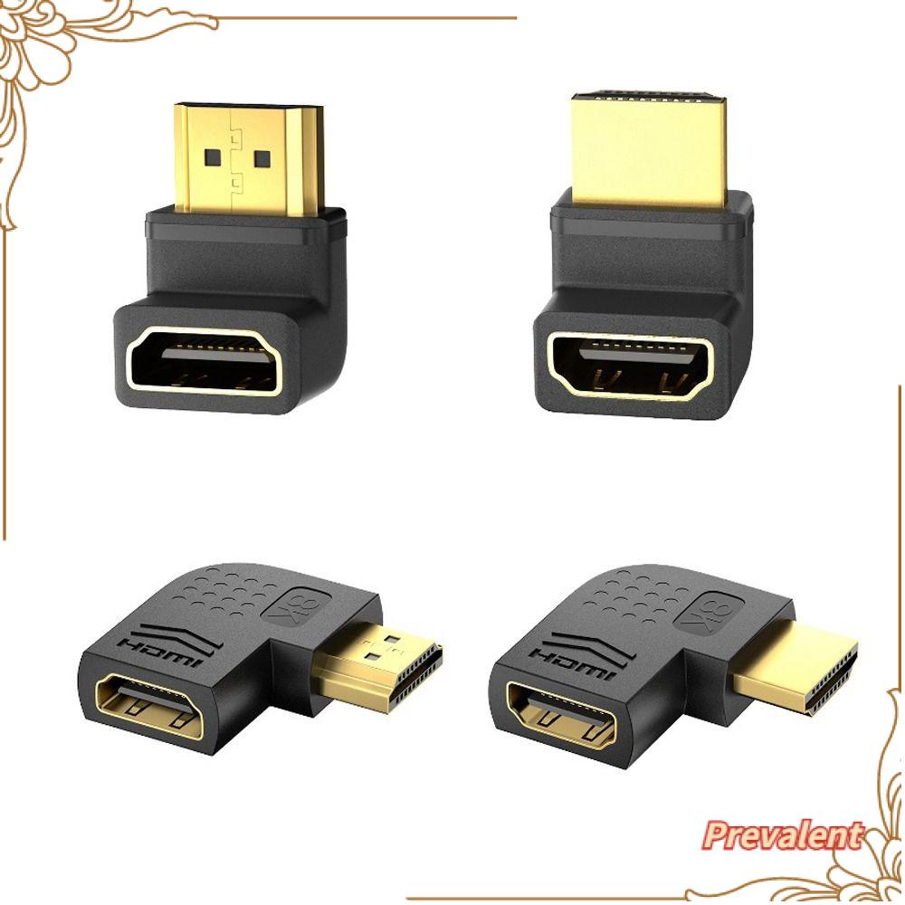 Preva HDMI 2.1 Adapter Proyektor Monitor 270derajat Konverter HDMI Bentuk L