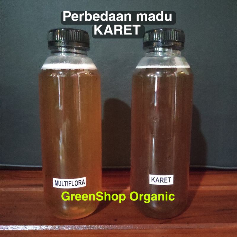 Madu Murni Nektar Bunga Karet [ 1kg ] 100% Raw Honey ORGANIC