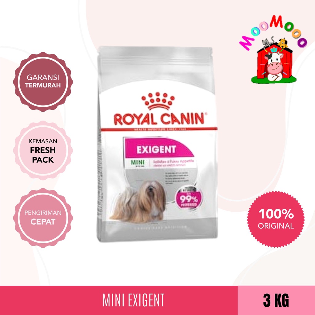 Royal Canin Mini Exigent 3Kg - Makanan Anjing / Dog Food