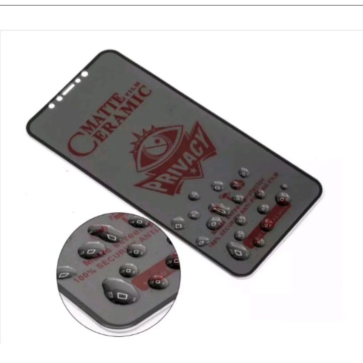 Tg Tempered Glass Matte Ceramik Anti Spy REALME 2 PRO 3 PRO 5 PRO TANAYAACC