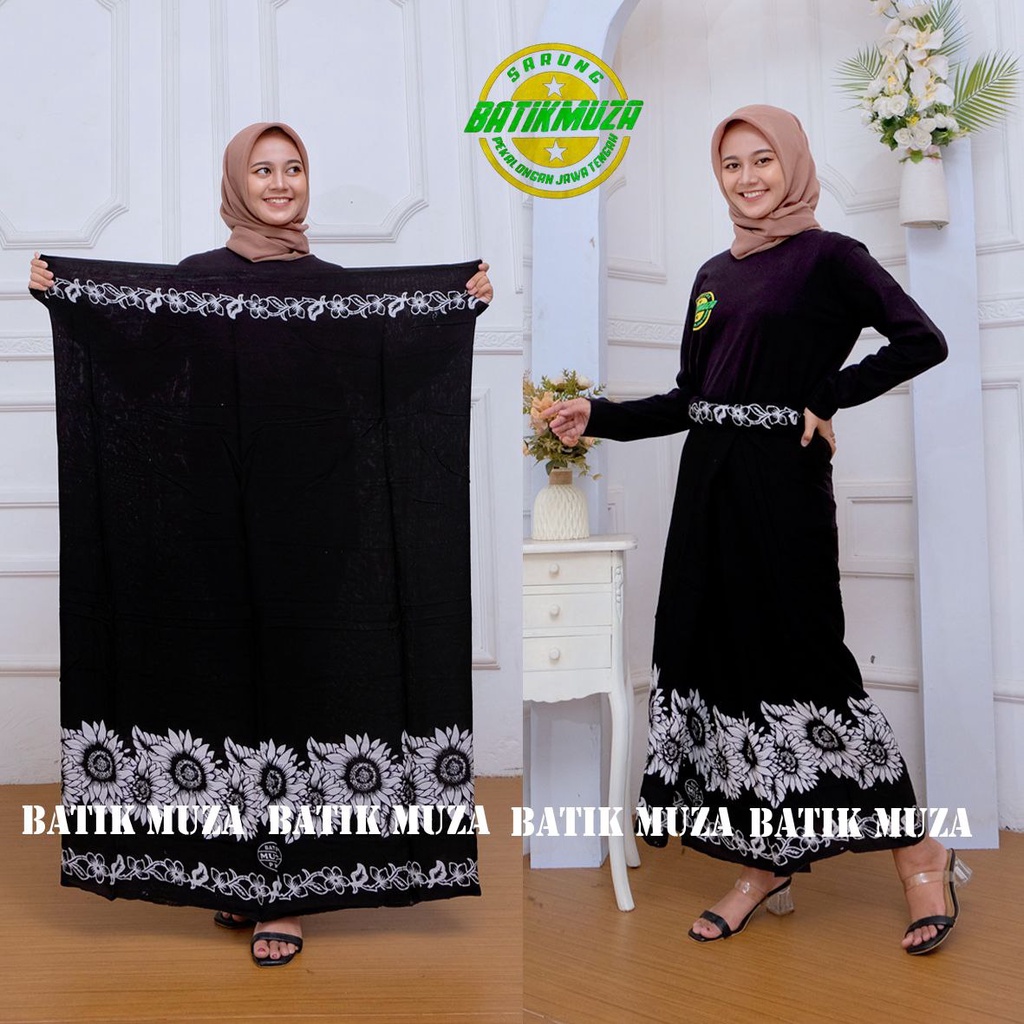 SARUNG MUZA HITAM PUTIH BANYAK MOTIF SARUNG MONOCHROME SARUNG MONOKROM SARUNG SANTRI PUTRI SARUNG SANTRI PUTRI SARUNG SANTUNG SARUNG BATIK PEKALONGAN