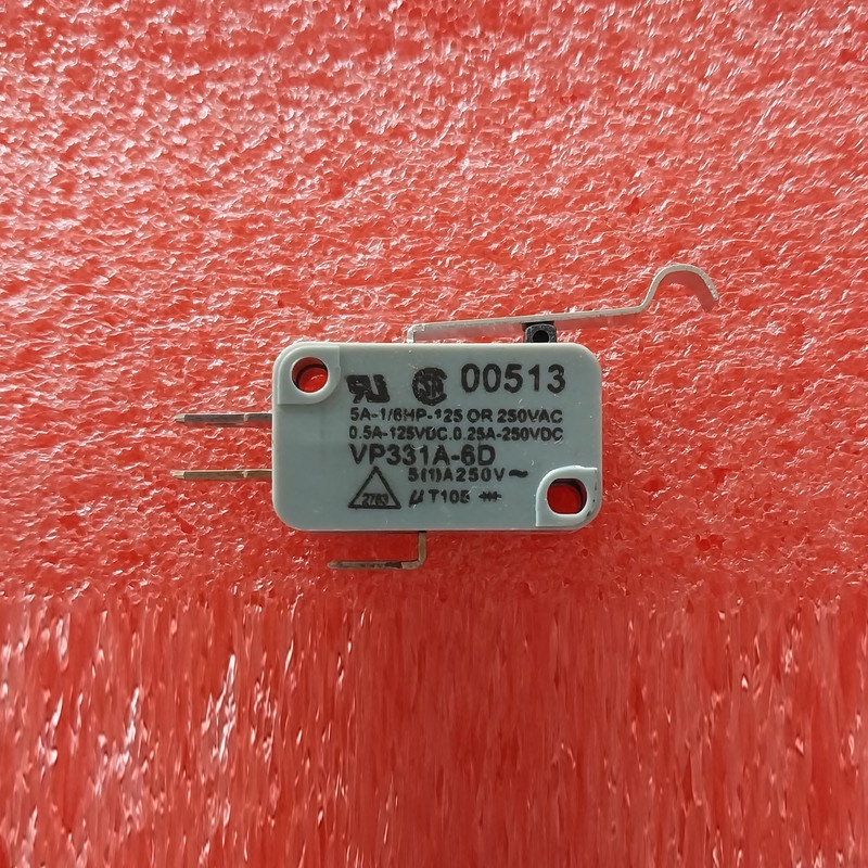 MicroSwitch Micro Switch 3 pin Plat Panjang Lengkung